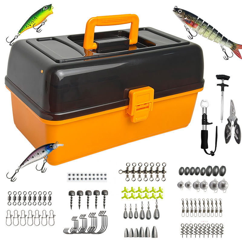 Fishing Hook Box - Büyük Dört Katmanlı Açık Hava Balıkçılığı