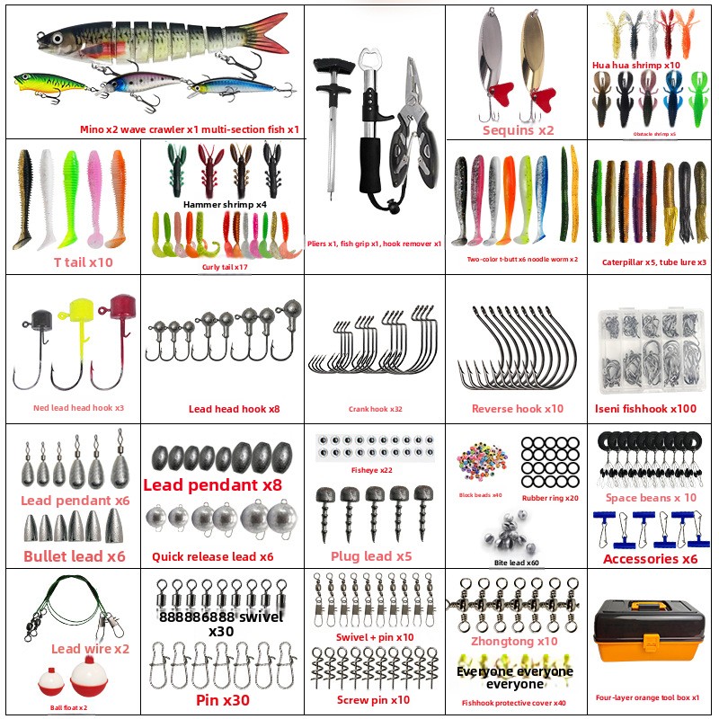 Büyük Dört Katmanlı Açık Hava  - Fishing Hook Box incelemesi ve fiyatı