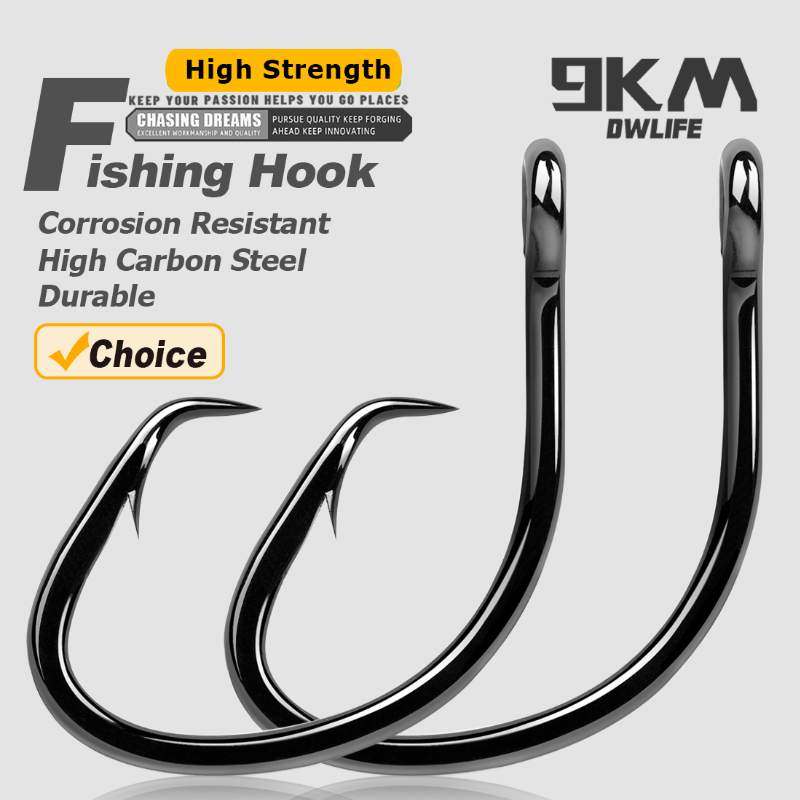 9KM Daire Kanca 25 ~ 50 Adet T - Fishing Hook Barbless incelemesi ve fiyatı