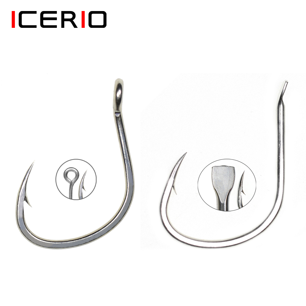 ICERIO 10 adet mat kalay kapla - Fishing Hook Barbless incelemesi ve fiyatı