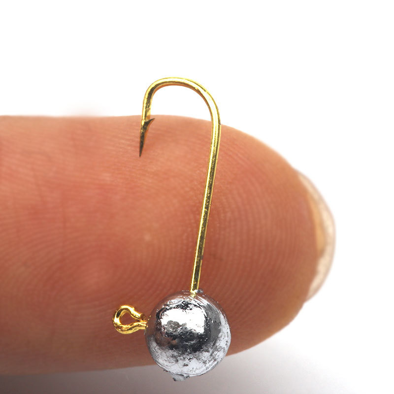 10 adet/grup Mikro Jig Kafa Ba - Fishing Hook Offset incelemesi ve fiyatı