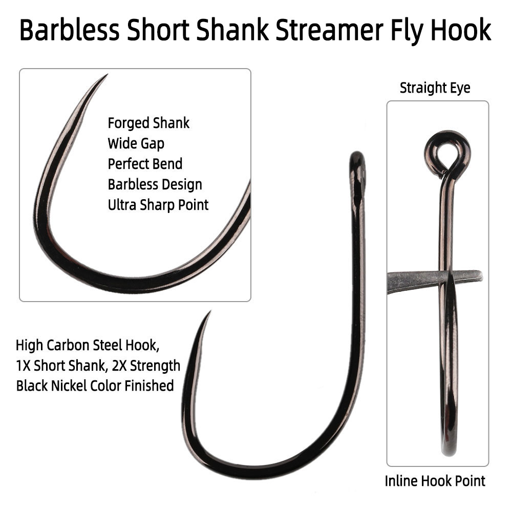 20 adet # 1 1/0 2/0 3/0 4/0 5/ - Fishing Hook Barbless incelemesi ve fiyatı